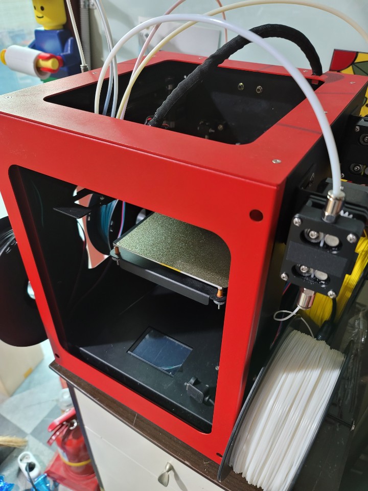 5색 3D프린터, TT mike + 5kilo (출력범위160x160x150)